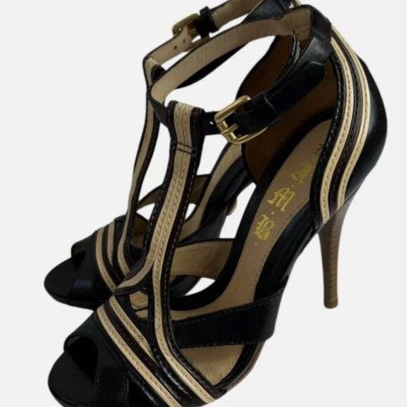 L.A.M.B. by Gwen Stefani Tailynn T-Strap Heels 37.5 - Picture 3 of 6